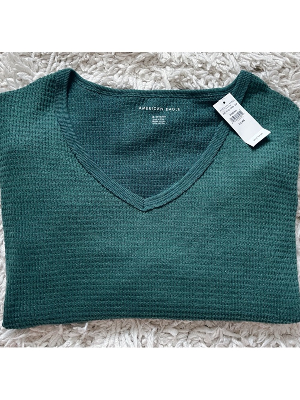 NWT | AEO Waffle Knit Long Sleeve